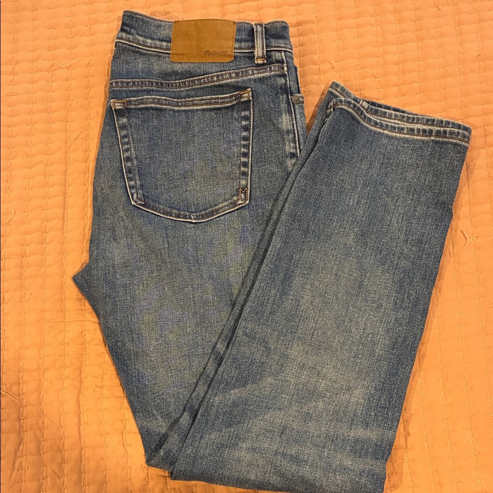 1991 Straight Medium Blue Jeans